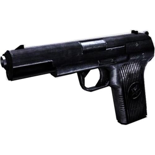 Firearms 54 Pistol 3D Paper Model Can Not Launch Handmade Toy