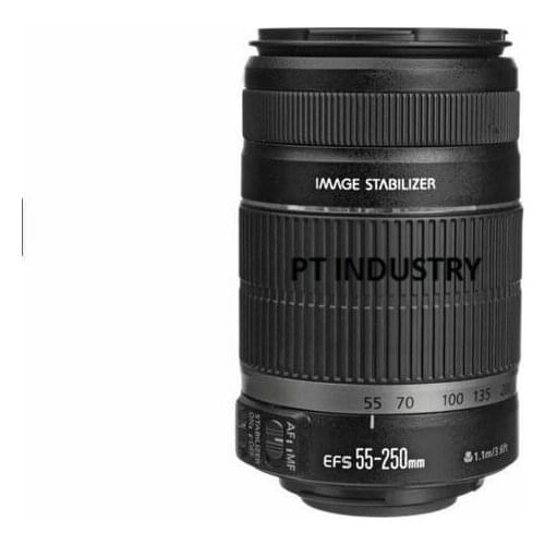 Original EF-S 55-250mm f/4-5.6 IS II Image Stabilizer Zoom Lens for Canon 600D 650D 700D 50D 60D 7D Rebel T4i T5i Camera