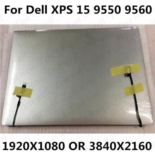 Original 15.6" For Dell XPS 15 9550 9560 LCD touch screen assembly 3840*2160 4K OR 1920*1080 XPS 9550 9560 display