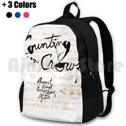 Counting Crows-August And Everything After Outdoor Hiking Backpack Riding Climbing Sports Bag Countingcrows August Album Band