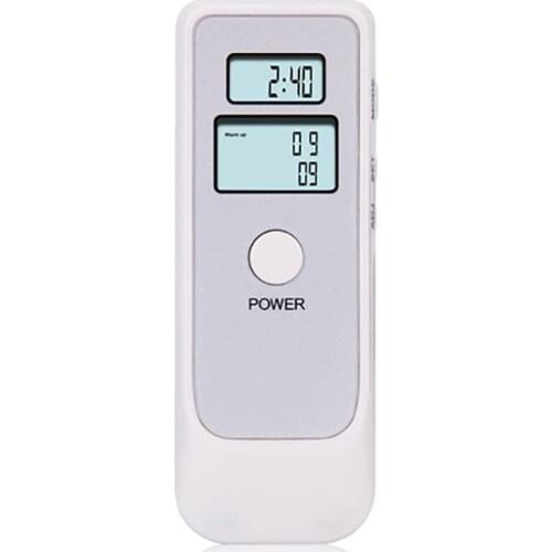 Portable Alcohol Detector Handheld Dual LCD Display Digital Alcohol Tester Professional Breathalyzer Drunk Driving