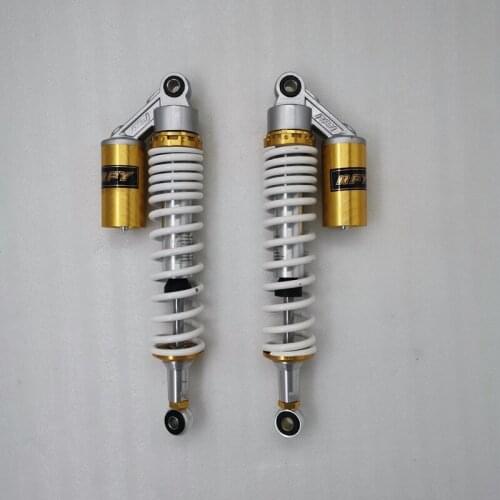 8mm spring 370mm/375mm/380mm motorcycle shock absorber for yamaha XT500 TT500 honda Kawasaki Suzuki RM125 RM370 PE175 gold black