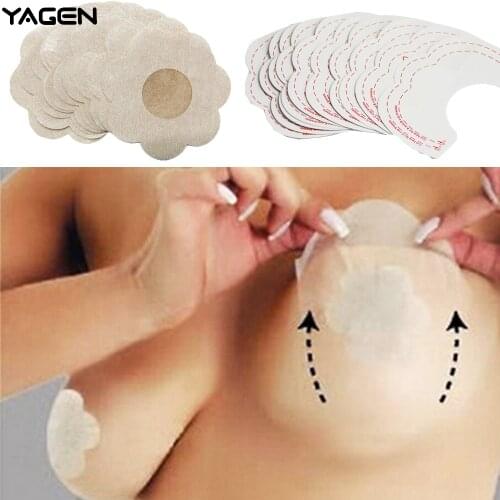 Dropshipping Breast Tape Invisible Instant Enhancer Push Bare Lift Adhesive Bra Accessories Bring It Up