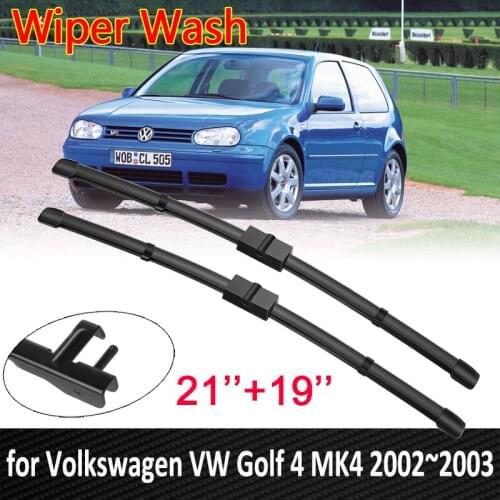 For Volkswagen VW Golf 4 MK4 2002~2003 1J Car Wiper Blade Front Windscreen Windshield Wipers Car Accessories Stickers