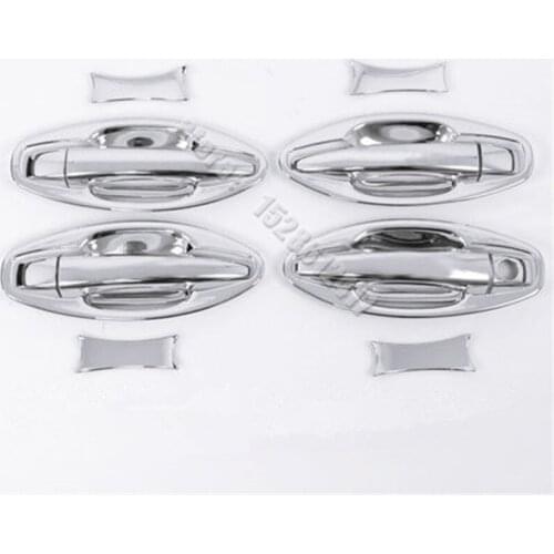 Car styling for Citroen Elysee C-Elysee 2014-2018 ABS Chrome Door Handle Bowl Door handle Protective covering Cover Trim