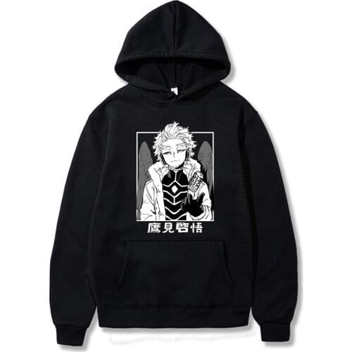 Mens Hoodie My Hero Academia Hoodies Anime Hawks Bnha Printing Long-Sleeved Clothes Harajuku Men Streetwear Unisex