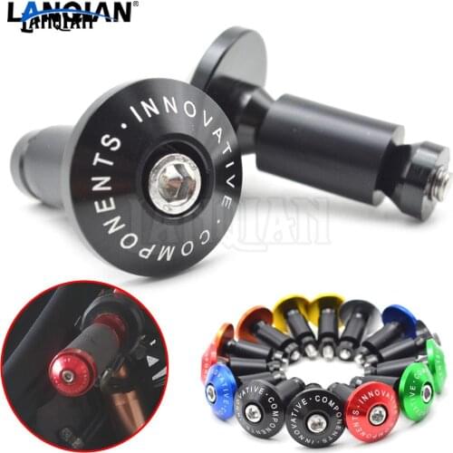 Universal 7/8 22mm motorcycle handlebar end grips Anti Vibration Silder Plug for BMW S1000R S1000RR Buell 1125CR 1125R M2 XB12R