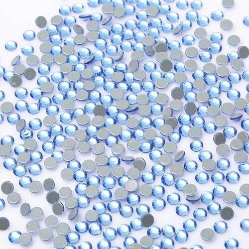 ZOTOONE Rhinestones Crystal SS3-SS20 Hotfix Flatback Rhinestoens Chain for Strass Sewing & Fabric DIY 3D Nail Art Decorations G