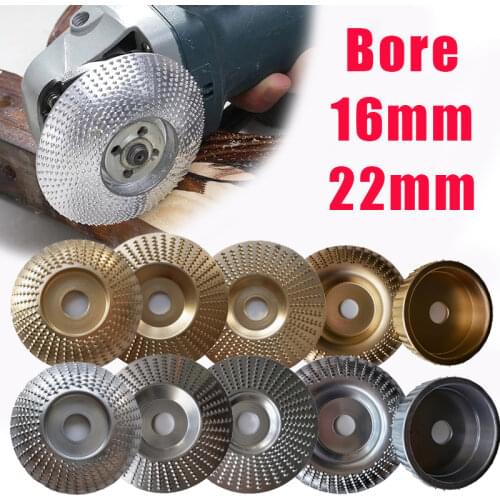 1/3/5pcs Bore 16 22mm Wood Grinding Polishing Wheel Rotary Disc Sanding Wood Carving Tool Abrasive Disc Tools for Angle Grinder