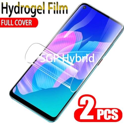 2PCS Hydrogel Film For Huawei P40 Pro Plus Lite E Screen Protector Display Protective Film For huawei p40 lite e pro plus film