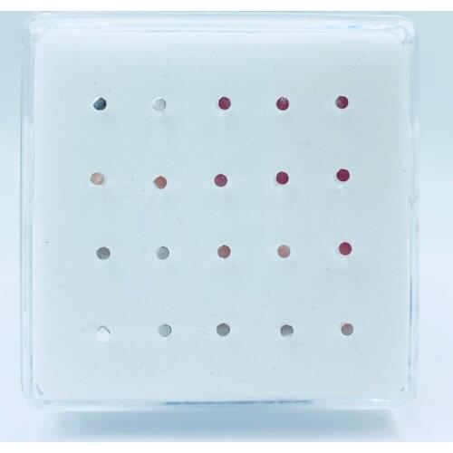 20Pcs 925 Sterling silver Thin Nose Stud 1.8mm dot shape Nose ear Ring Piercing body jewelry for Womens Mens