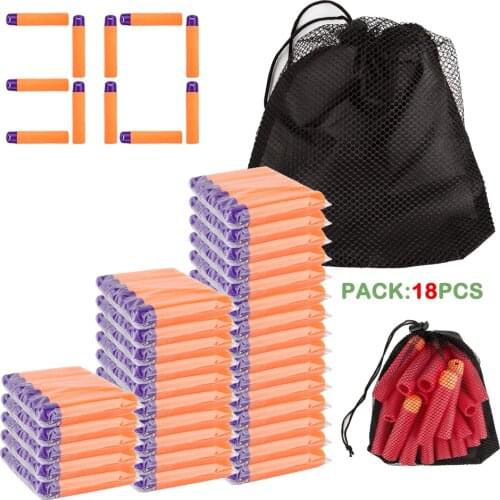 30Pcs Mega for Nerf Gun Sniper 9.5cm Rifle Darts Bullets for Nerf Accessoies Foam Refill Darts with Net Bag for N-Strike Series