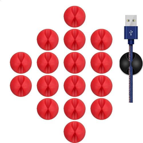 New Car Desk Wall USB Wire Cable Line Fastener Clip Clips Holders Organizer Retainer Clamp Clamps Tie Lines Fixed Clips