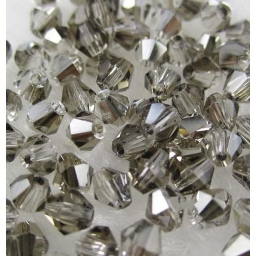 Free Shipping, 288pcs/Lot 6mm black diamond Chinese Top Quality Crystal Bicone Beads