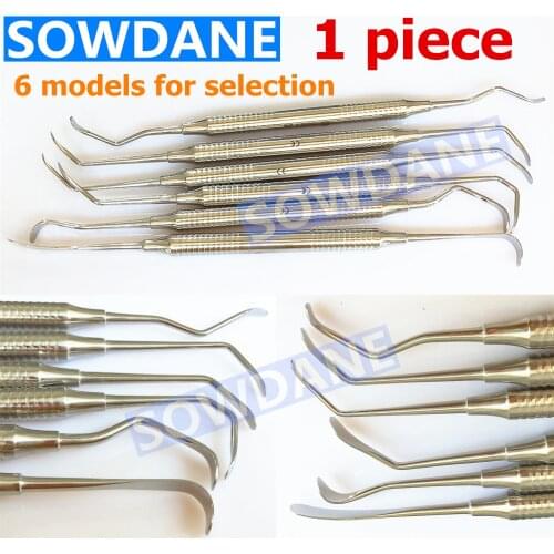 1 Piece Dental Implant Sinus Lift Elevator Instrument Tool Stainless Steel Dental Lift Elevators Autoclavable Double Ends