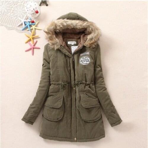 CHSDCSI Winter Women Jackets Wadded Warm Outwear Hooded Large Femme Thick Coats