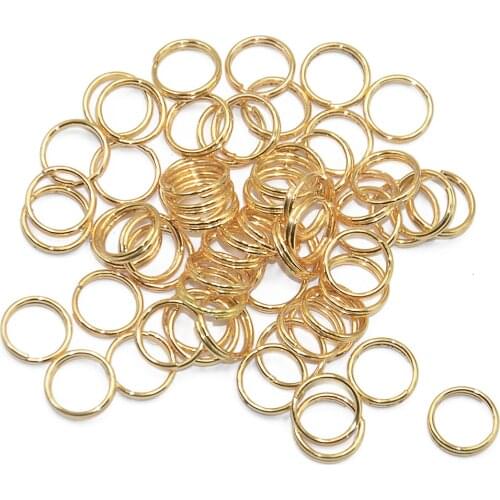 200pcs Split Rings Double Loop Jump Ring Diameter 6mm 8mm for Jewelry Making 2 Color For choice 2020 New Arrival