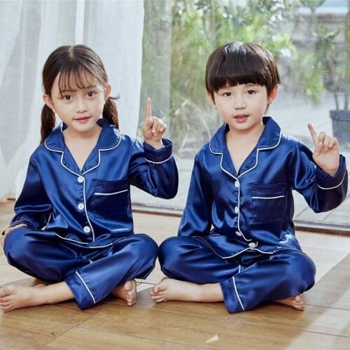IENENS Baby Pajamas Clothes Long Sleeves Sleepwear Boys Girls Clothing Sets Child Nightdress 1 2 3 4 Years Kids Nightclothes