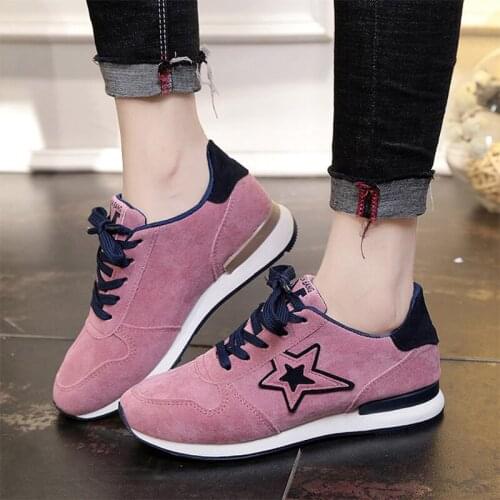 New Women Shoes Womens Casual Shoes Woman Fashion Snow Winter Sneakers Footwear Black Pink Vulcanize Shoes Chaussure Femme