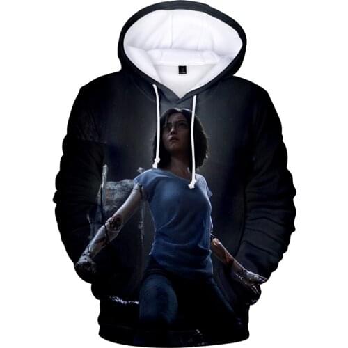 Hot Sale Hoodies Alita Battle Angel 3D Hoodies Men/Women Autumn Hoodies Harajuku Casual Sweatshirt Fashion Personality Hoodies