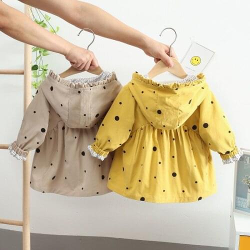 2021 New Buttons Spring Winter Coat Outerwear Top Children Clothes School Kids Costume Teenage Girl Clothing High Quality