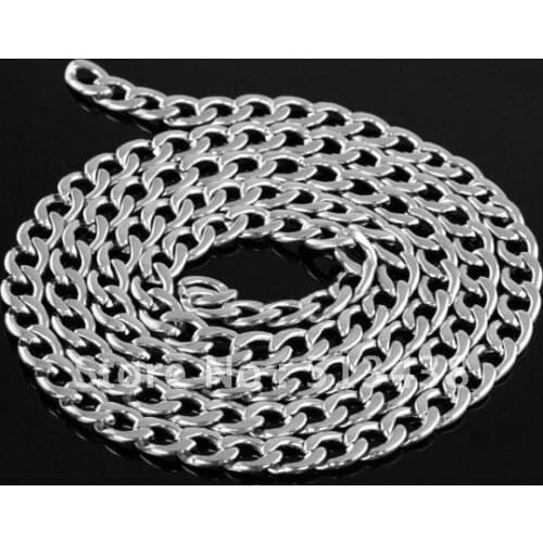 5 meters lot charm polished Stainless Steel huge 8.7mm CURB chain.jewelry finding.DIY necklace bracelet wholesale