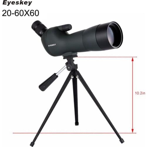 20-60X60 Telescope Night Vision Hunting Telescope Waterproof Birdwatch Spotting Scope High Clear Monocular Outdoor Travel