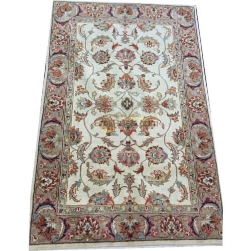Original single export Turkish handmade carpets OUSHAK Ozarks pure wool carpet 8987-2 4X6gc158zieyg14