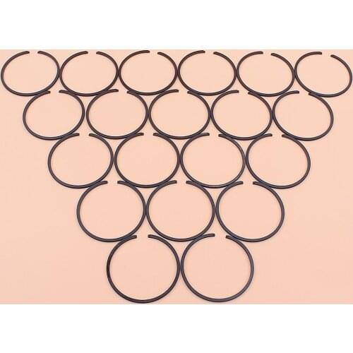 20pcs/lot 34mm x 1.2mm Piston Rings For MITSUBISHI TL26 CG260 26CC BC260 1E34F 2 Stroke Grass Trimmer Brush Cutter