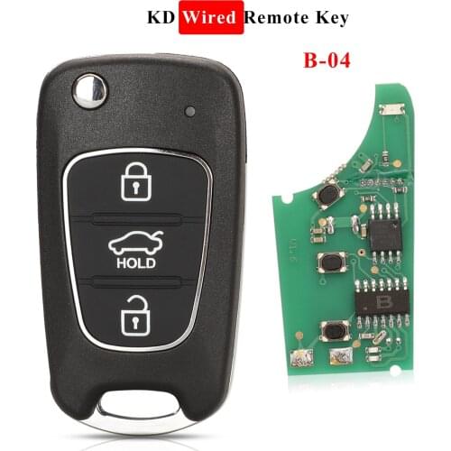 Jingyuqin B04 3BTN Universal Remote Car Key fob Fit KD900 KD900+ KD200 URG200 Mini KD Keydiy Remote Control for Hyundai Design