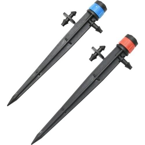 Adjustable Water sprinkler With support 360 degrees Dripper farm sprinkler For watering & irrigation 300PCS