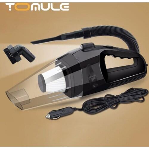 TOMULE Handheld Car Vacuum Cleaner Portable Powerful Auto car cleaning tools LED lighting or Home Wet/Dry mini vacuum cleaner
