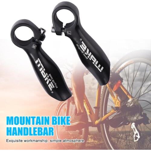 1Pair Road Mountain Bicycle Handlebar Horns On Bicycle Handlebar Bike Bar End 22.2mm Bicycle Steering Wheel Carbon Handlebar Bar
