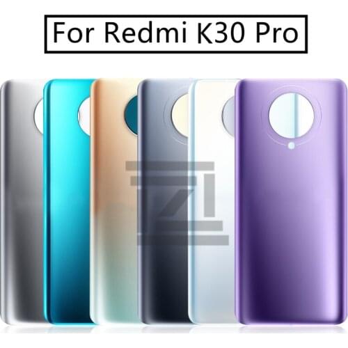 For Xiaomi Redmi K30 Pro Battery Back Cover Rear Door Housing Side Key Replacement Repair Spare Parts