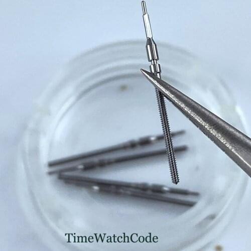 Crown parts use for Miyota8215 movement winding stem stainless steel watch spare parts