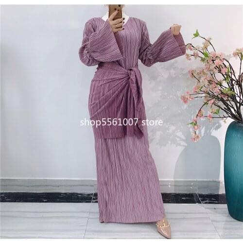 Eid Mubarak Muslim Dress Women Abaya Dubai Turkey Hijab Dress Ramadan Islam Clothing Caftan Kaftan Robe Vestidos Largos Jalabiya