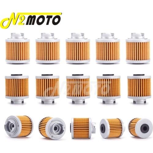 15 Pcs Yellow Motorcycle Oil Filter Cleaner For Honda Daytona Anima Piranha 150 Daytona Type Piranha YX 150/160 Zongshen ZS190
