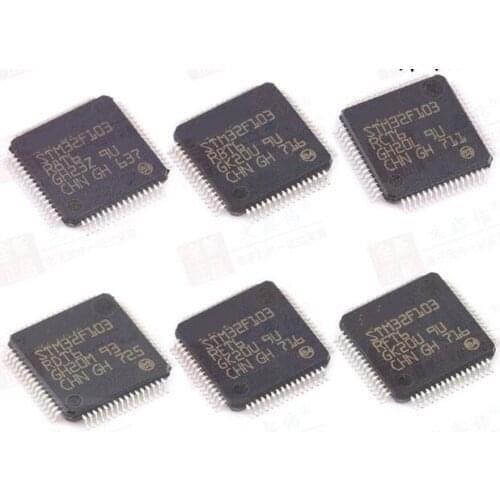 3PCS New STM32F103RET6 STM32F103RFT6 QFP64