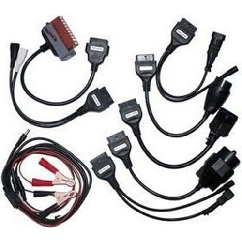 Adapter Cables For CDP Pro OBD2 OBDII Cars Diagnostic Interface Tool Full set 8 Car Cables For VD600 TCS CDP+Multidiag Pro WoW