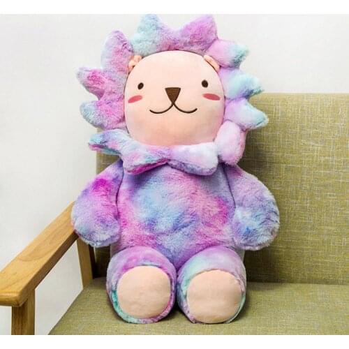 Cute Lion Plush Toy Doll Stuffed Pillow Children Gift Cute Lion Plush Toys Soft Stuffed Animal Pillow Dolls Home Decor