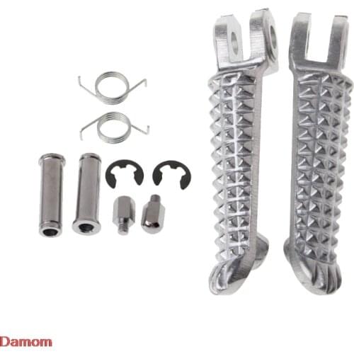 Motorcycle Aluminum Front Footrests For YAMAHA YZF R1 R6 R6S1998-2012 2003-2008