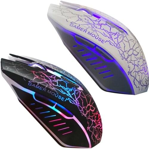 Ergonomic Wired Gaming Mouse 6 Button LED 2400 DPI USB Computer Mouse Gamer Mice Mause With Backlight For PC Laptop Accessories