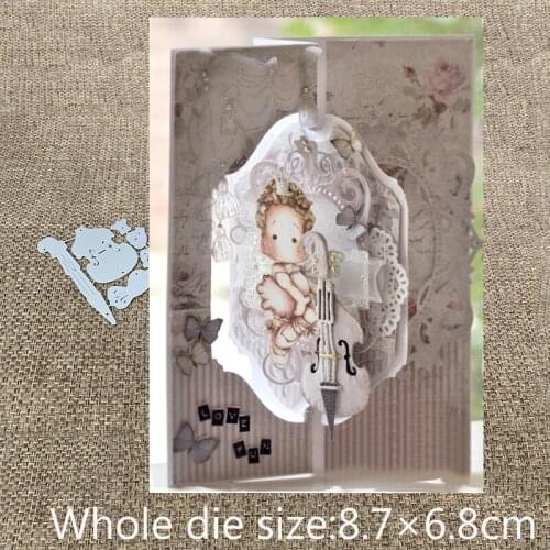 New Design Craft Metal die cuts Cutting Die bird violin decoration scrapbooking Album Paper Card Craft Embossing die cuts