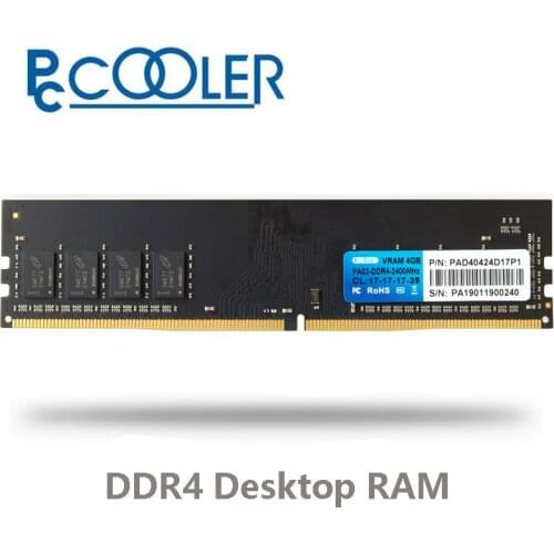 Pccooler 4GB 8GB 16gb PC Memory RAM Memoria Module Computer Desktop DDR4 PC4 4g 8g 16g 2400Mhz 2666Mhz DIMM 3200MHZ 3000MHZ