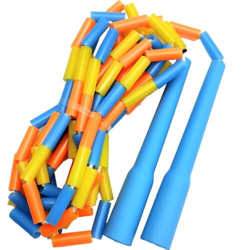 JR013I Hard beads 2.6m beaded jump skip rope simple basic kids children beginner skipping beading