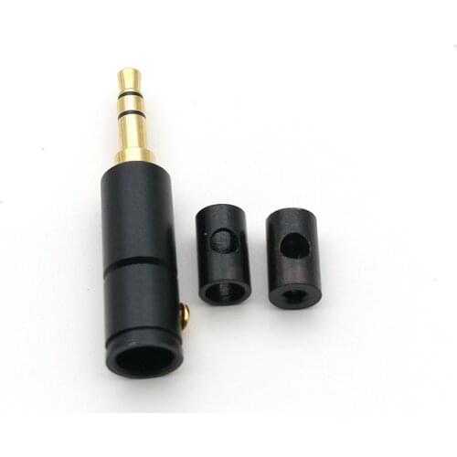3.5mm Stereo Male Repair headphone Jack Plug Metal Audio Soldering New