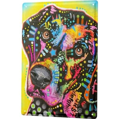 SINCE 2004 Tin Sign Metal Plate Decorative Sign Home Decor Plaques Animal Shelter Setter