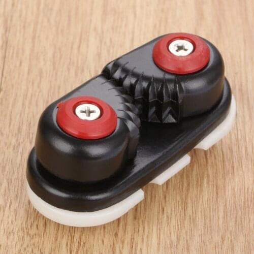 Anodized Aluminium Boat Sailing Ball Bearing Cam Cleat Cleats Matic Fairlead Marine Sailing Kayak Canoe Dinghy Accessories 1Pc