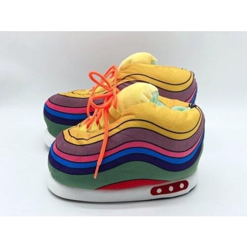 Large Size 35-44 Women/Men Slippers Unisex Warm House Floor Indoor Slides Home Bedroom Anti-horizontal Bottom Womens Shoes