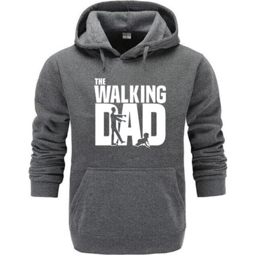 The Walking Dad New Fashion Brand Print Sportswear Hoodies Mens Women Unisex Sweatshirt Male Hooded Good Hoodies Pullover Hoody